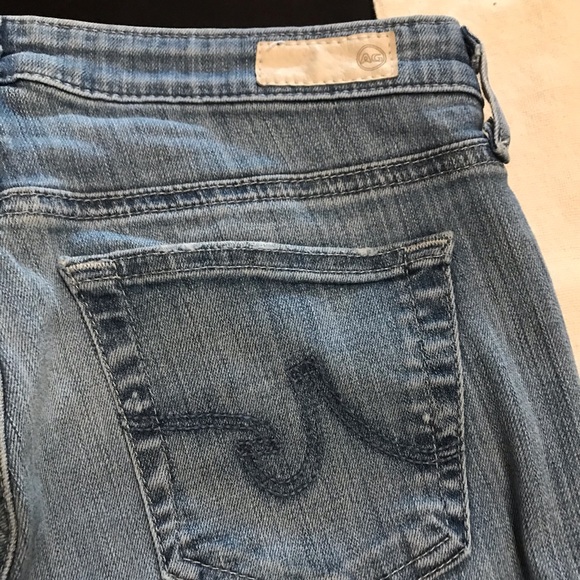 AG Adriano Goldschmied jeans 26r 26 distress STEVIE ANKLE slim straight - Picture 10 of 12